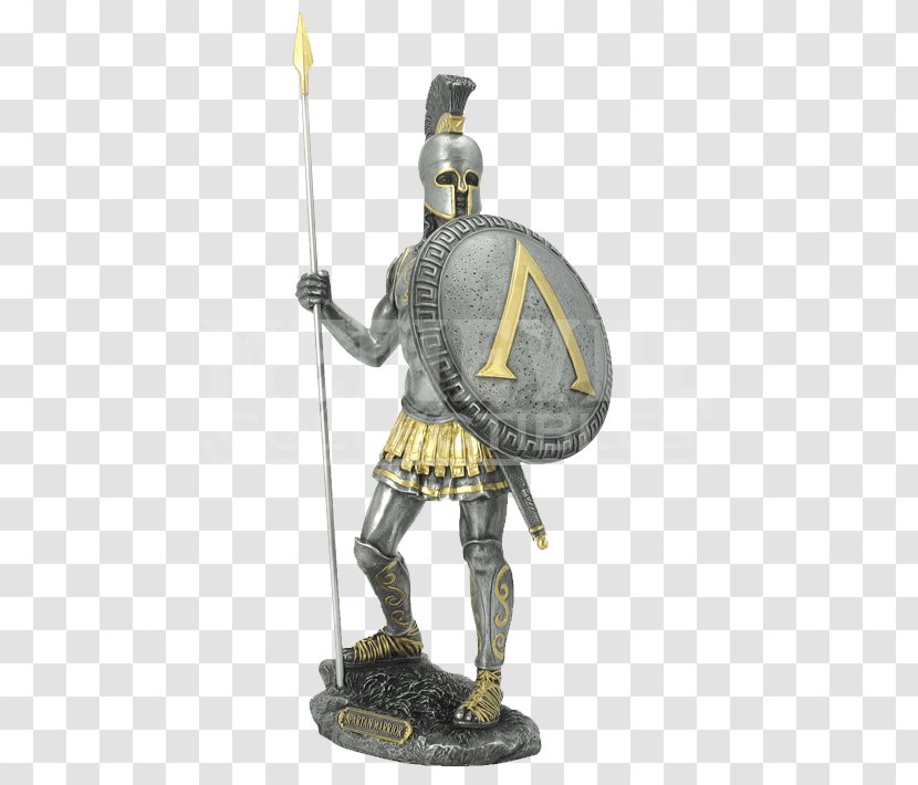Statue Spartan Army Figurine Hoplite - Sculpture - Sword Transparent PNG