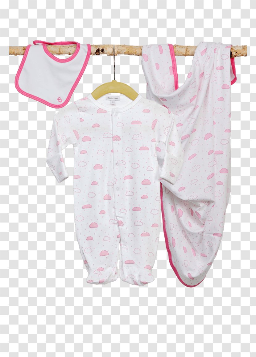 Pajamas Sleeve Clothing Toddler Infant - Pink Clouds Transparent PNG