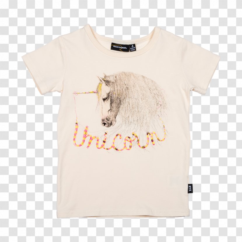 T-shirt Sleeve Top Clothing - Leggings - Unicorn Baby Transparent PNG