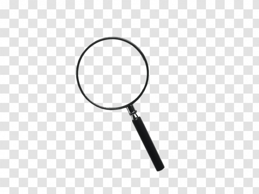 Magnifying Glass Text - Sports Equipment Transparent PNG