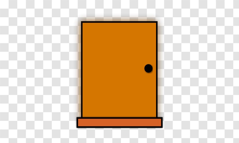 Door Free Content Clip Art - Orange - Doorway Cliparts Transparent PNG