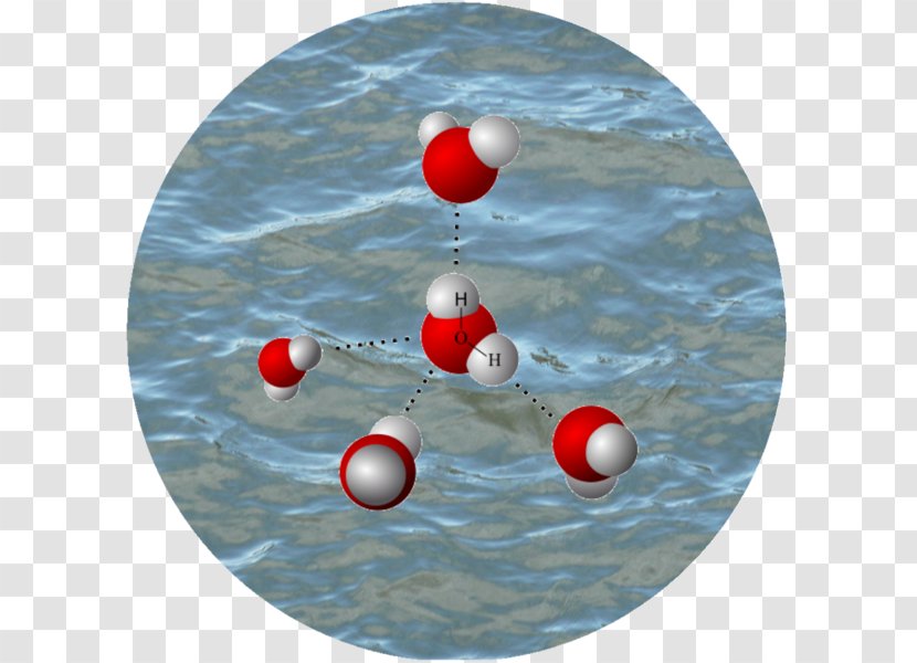 Dalton's Atomic Theory Caribbean Water - Christmas Ornament - Acqua Transparent PNG