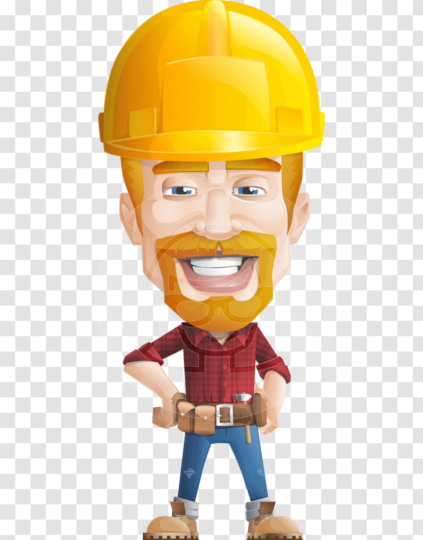 Hard Hats Stock Photography Laborer Adobe Character Animator Puppet - Worker Transparent PNG