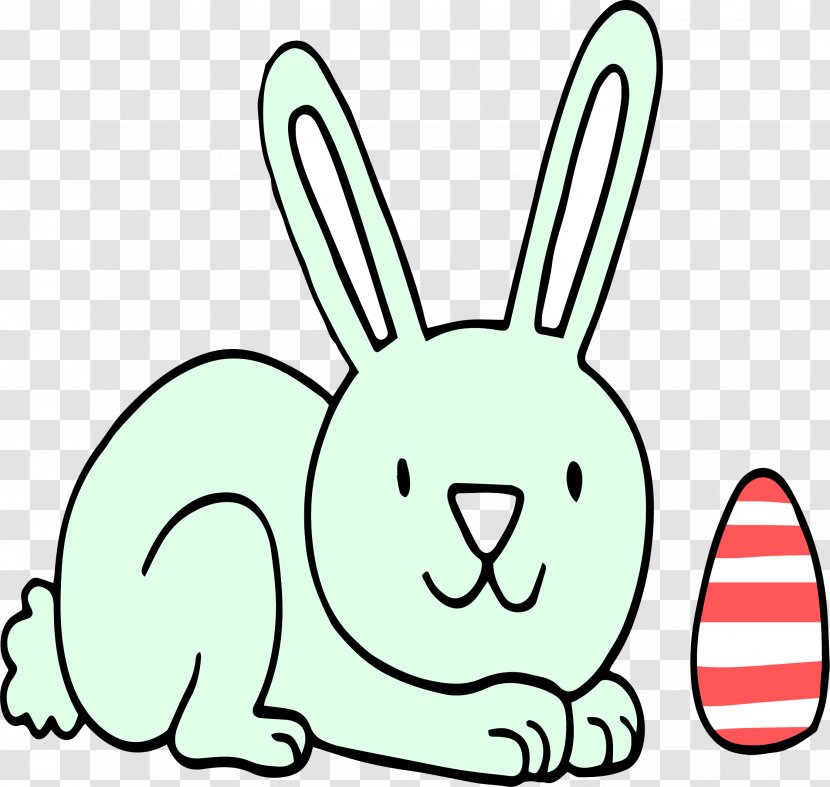 Domestic Rabbit Coloring Book Easter Bunny Black And White Transparent PNG