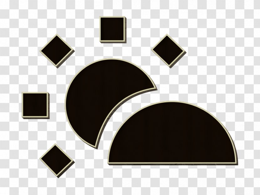 Cloudy Icon Forecast Weather - Blackandwhite Arch Transparent PNG
