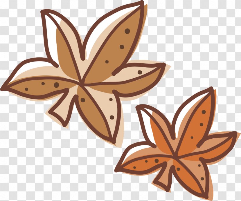 Cartoon Plant Butterfly - Moths And Butterflies - Design Transparent PNG