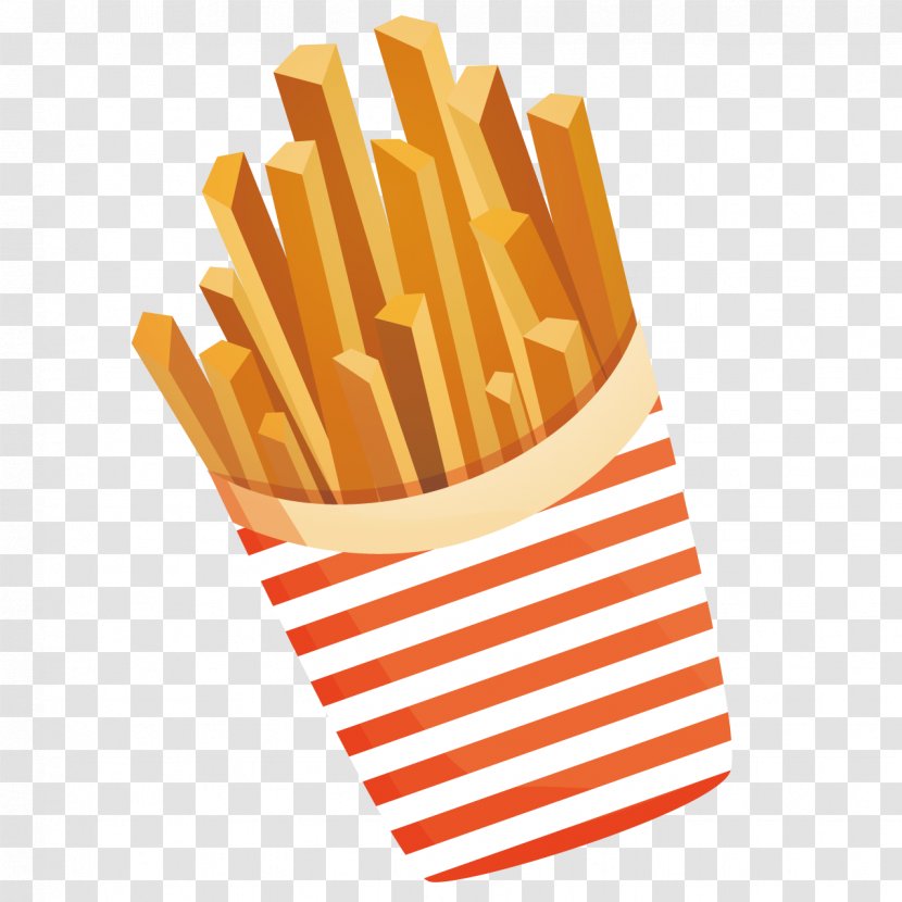 French Fries Junk Food Cuisine Fast Fried Chicken - Potato - Cartoon Transparent PNG