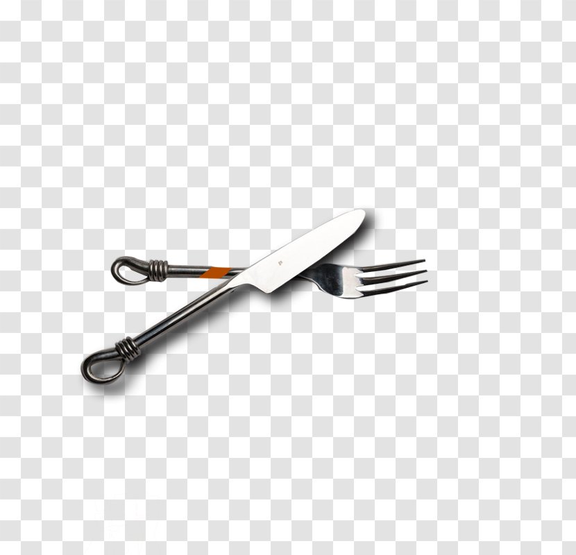 Spoon Fork Font - Tool - Western Knife And Transparent PNG