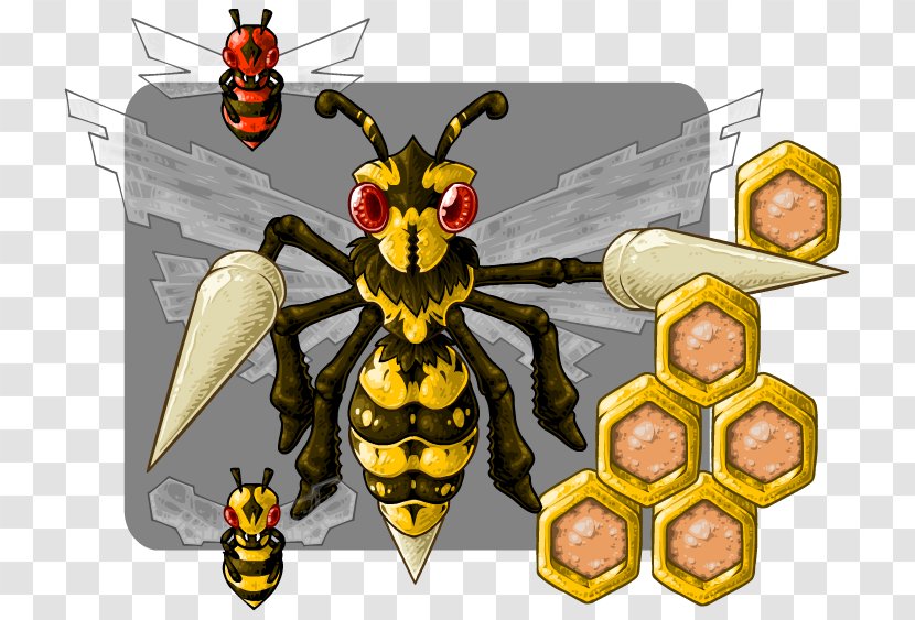 Honey Bee Hornet Wasp Yavapai College - Arthropod Transparent PNG