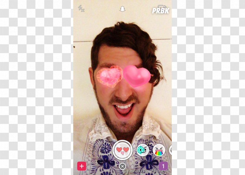 Snapchat Selfie Glasses Nose Iron Man (vol. 4) Transparent PNG