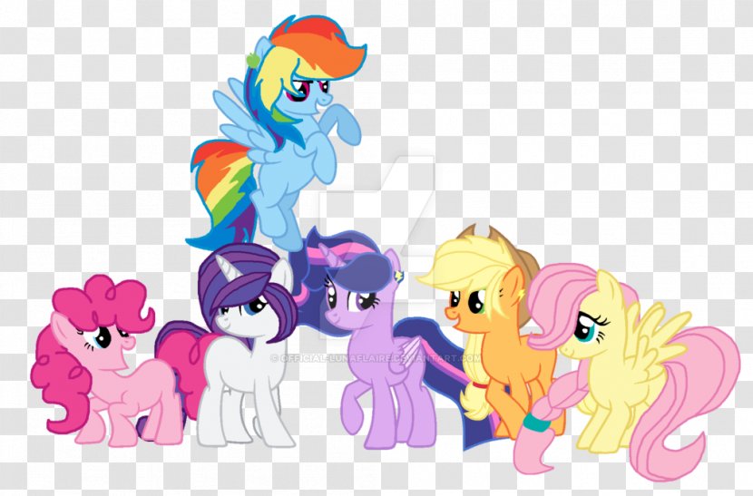 My Little Pony Rainbow Dash Twilight Sparkle Spike - Silhouette Transparent PNG