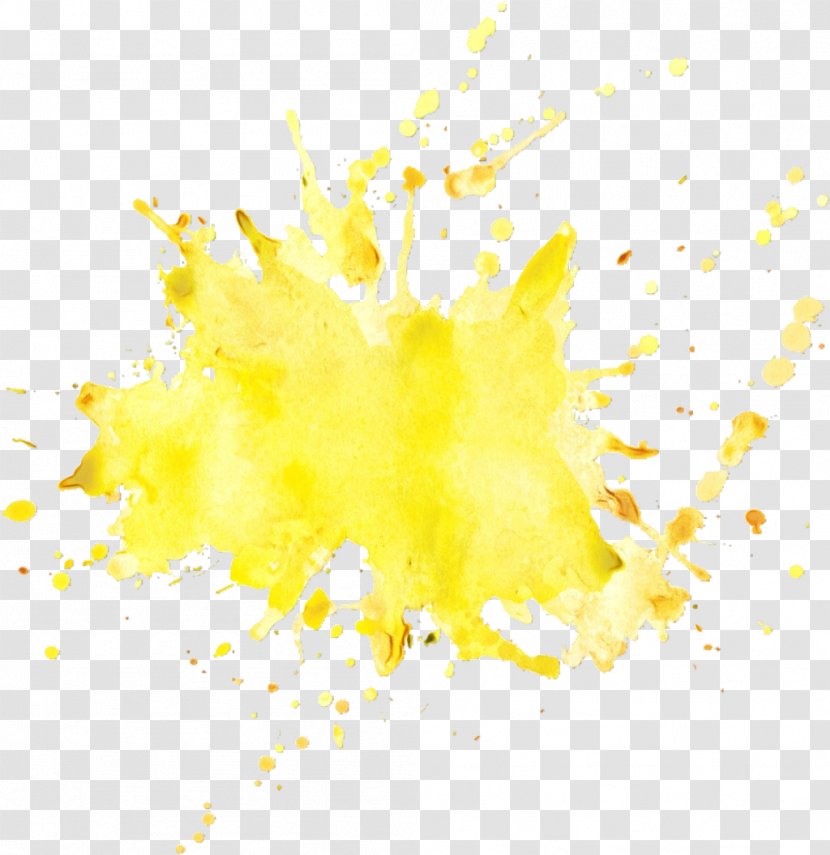 Yellow Background - Computer Transparent PNG