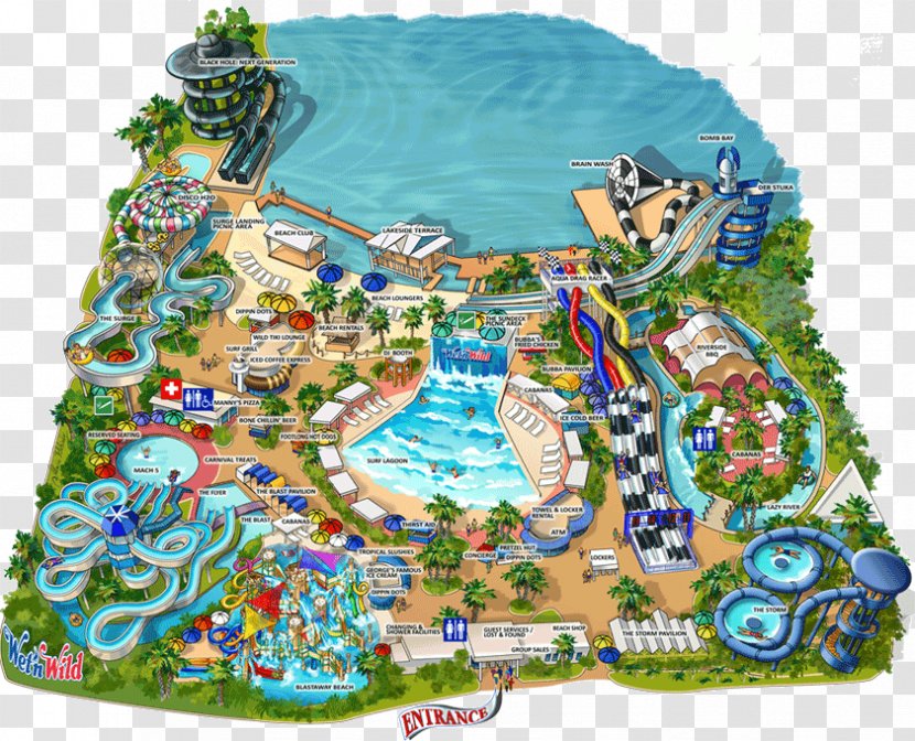 Wet 'n Wild Orlando Universal Studios Florida Volcano Bay Wet'n'Wild Las Vegas Walt Disney World - Amusement Park Transparent PNG