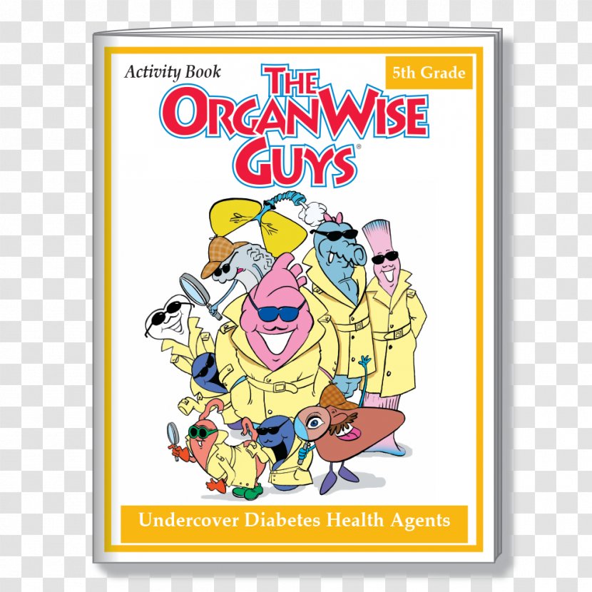 Undercover Diabetes Health Agents ?Sabes Algo Acerca De Los Germenes? Comic Book The OrganWise Guys - Character Transparent PNG
