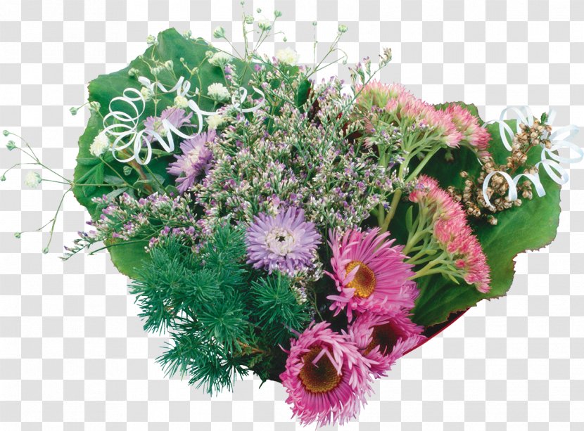 Flower Bouquet Chrysanthemum Floral Design - Designer Transparent PNG