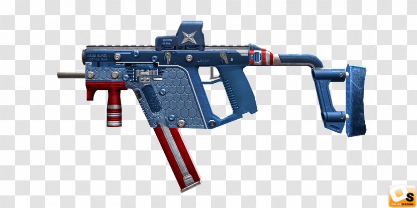 KRISS Vector Airsoft Guns Submachine Gun - Frame - Weapon Transparent PNG