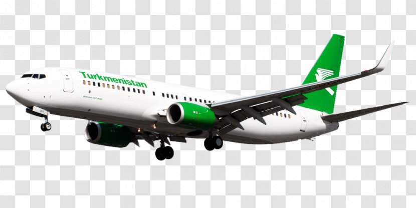 Airplane Domine Eduard Osok Airport Turkmenistan Airlines - Boeing 737 Transparent PNG