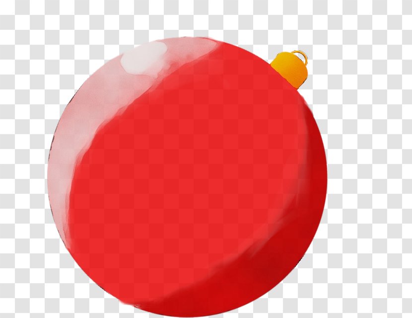 Red Circle Balloon Ball - Paint Transparent PNG