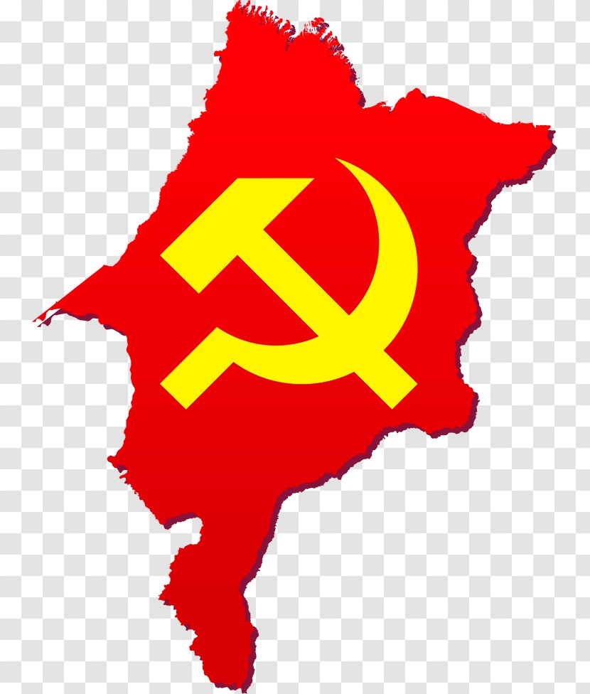 Maranhão Map United States Flag Of The Soviet Union - Heart Transparent PNG