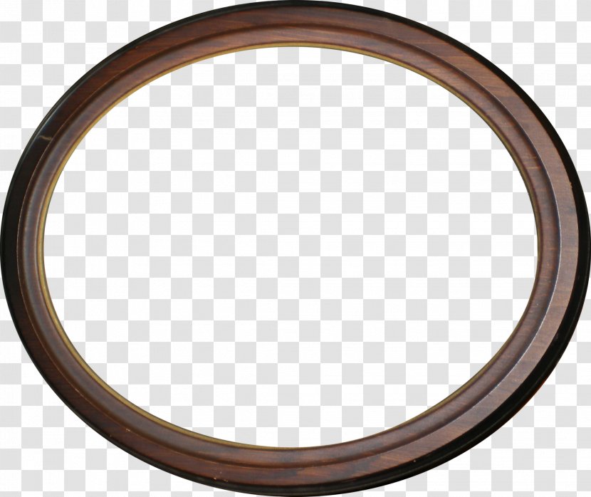 Ellipse Circle Disk - Designer - Brown Wooden Oval Ring Transparent PNG