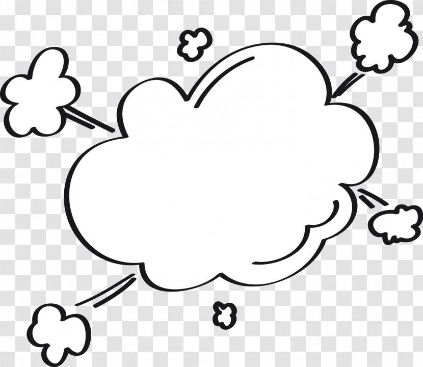 Cloud Dialog Box Dialogue Clip Art - Heart - Cartoon Explosion Transparent PNG