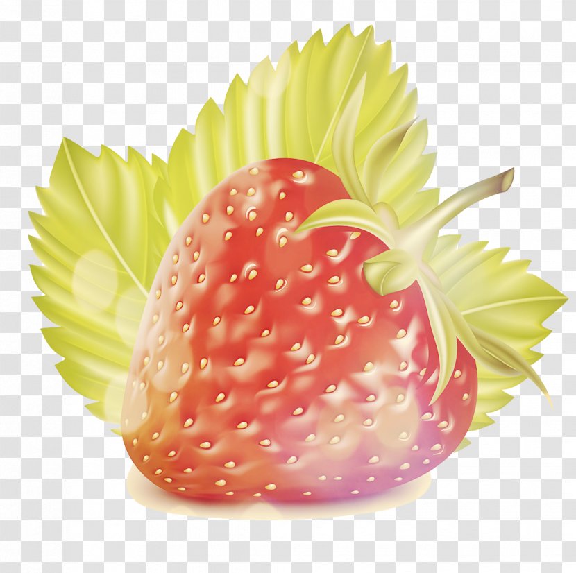 Strawberry Fruit Natural Foods Vegetable Coloring Book - Food Transparent PNG