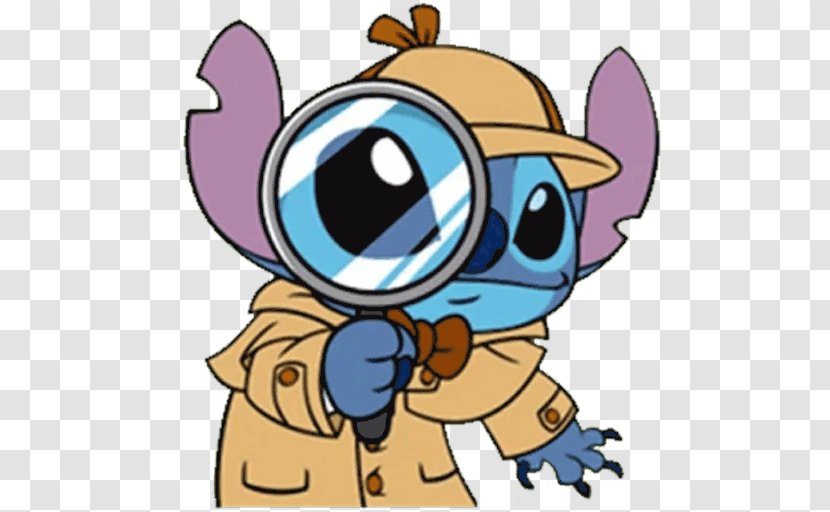 Sticker LINE Stitch - Cartoon - Line Transparent PNG