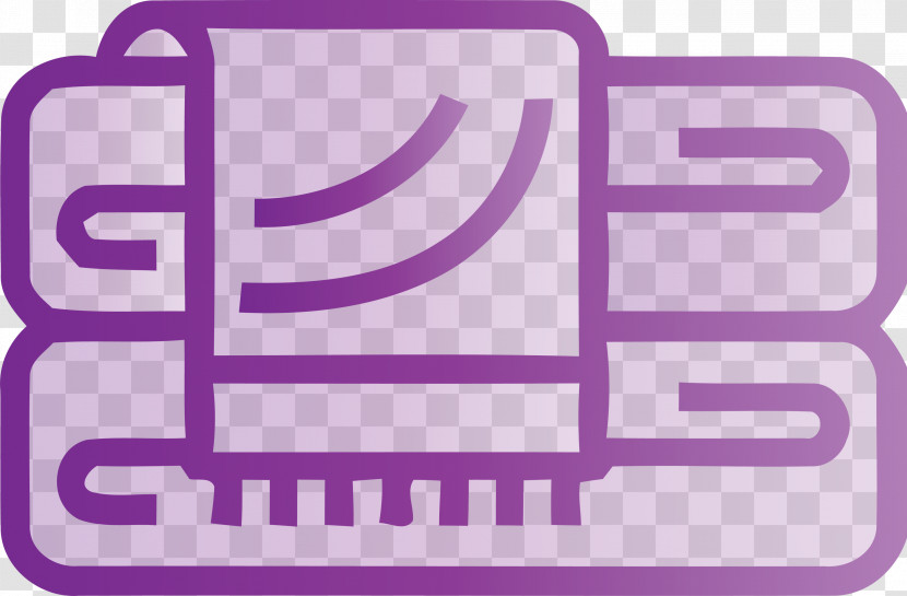Purple Violet Text Font Line Transparent PNG