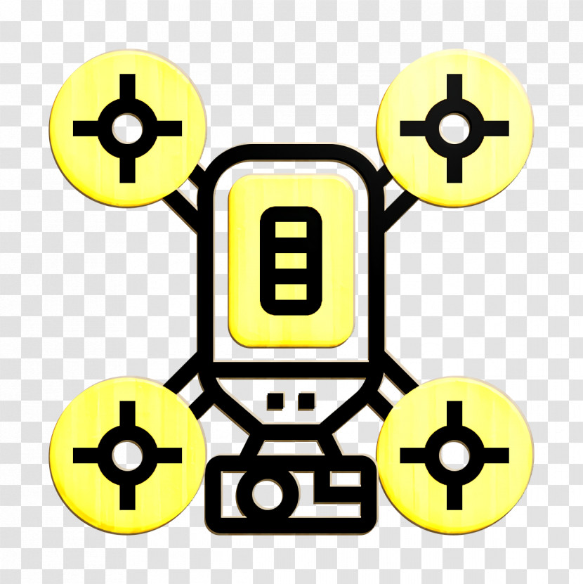 Artificial Intelligence Icon Drone Icon Transparent PNG