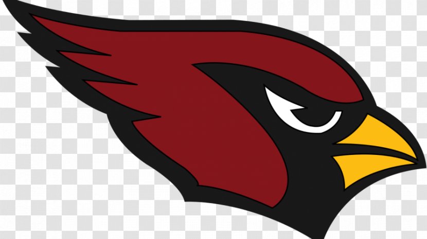 American Football Background - Atlanta Falcons - Perching Bird Cardinal Transparent PNG