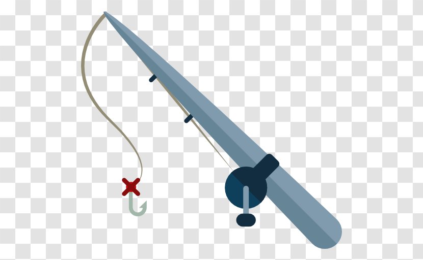 Fish Hook Fishing Icon - Cold Weapon - A Rod Transparent PNG
