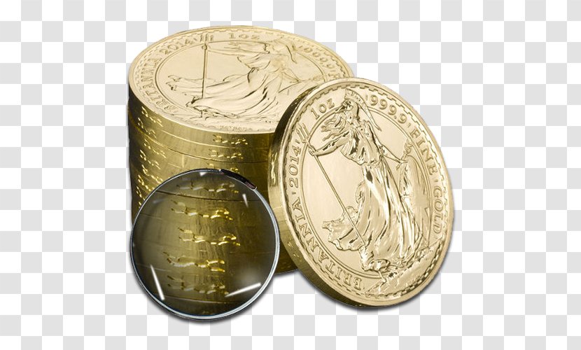Bullion Coin Britannia Gold Royal Mint Transparent PNG