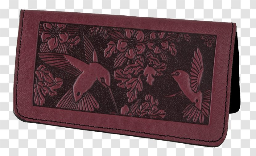 Wallet Bicast Leather Hummingbird Book Cover - Handmade Jewelry Brand Transparent PNG
