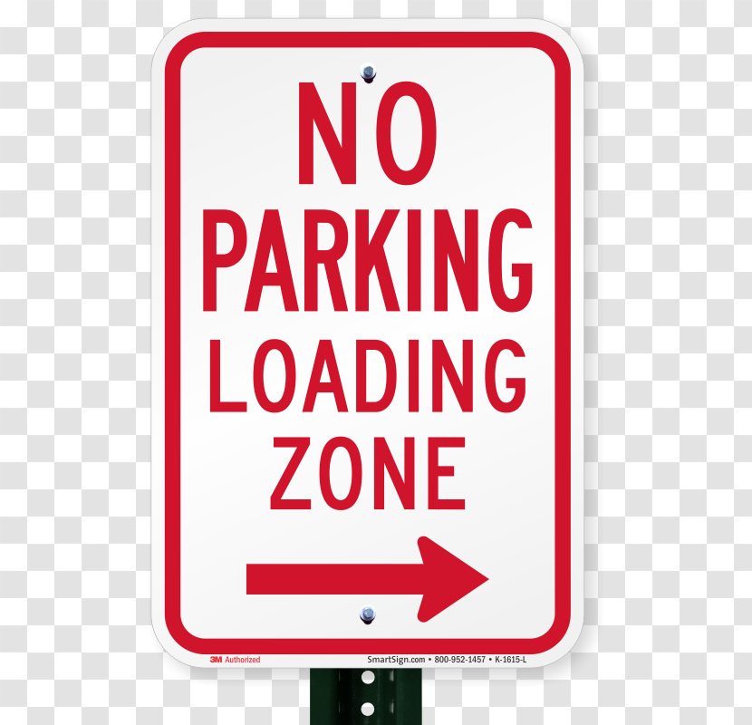 Traffic Sign No Parking 24 Hour Access Required 18 X 12 Signage Brand - Lot Striping Measurements Transparent PNG