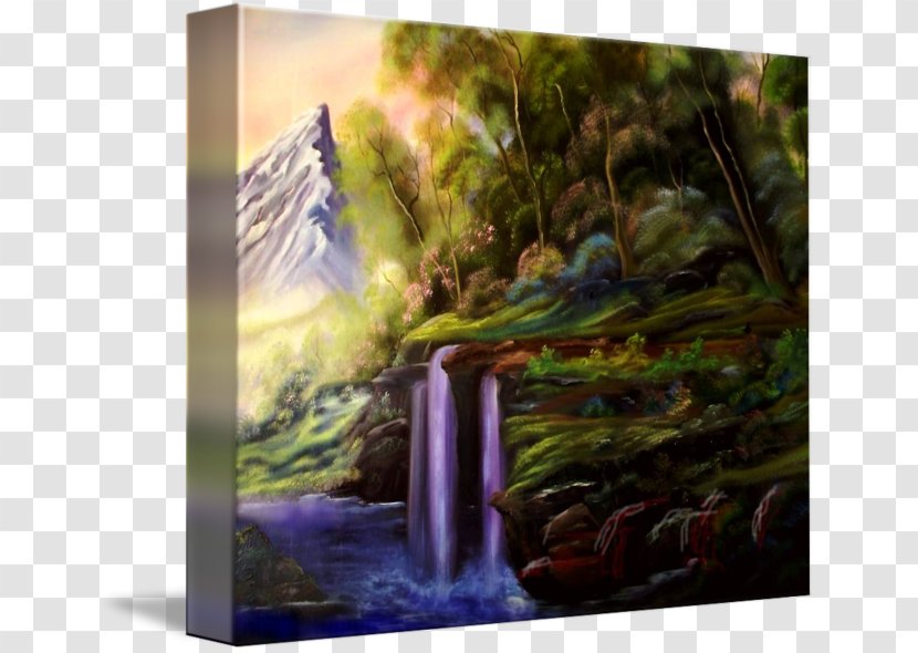 Water Resources Painting Feature Landscape Desktop Wallpaper Transparent PNG