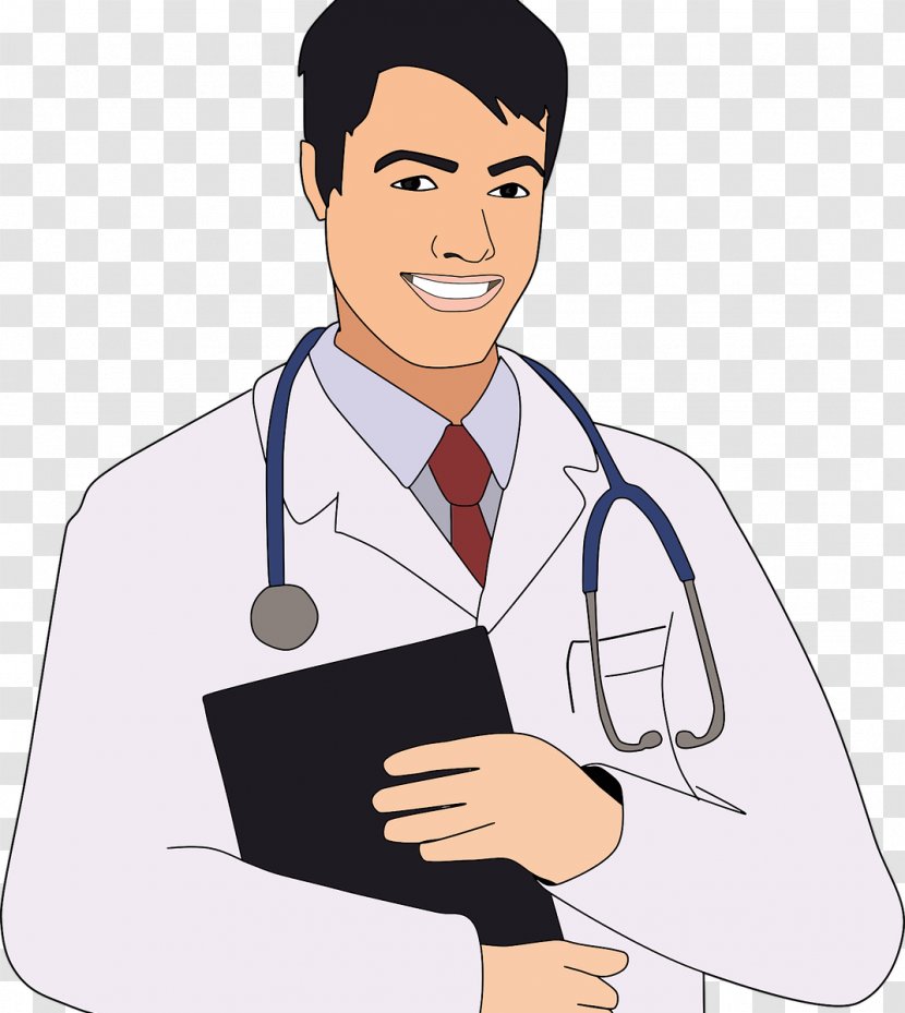 Cute Doctor Physician Clip Art - Healthcare Science - Doctors Clipart Transparent PNG
