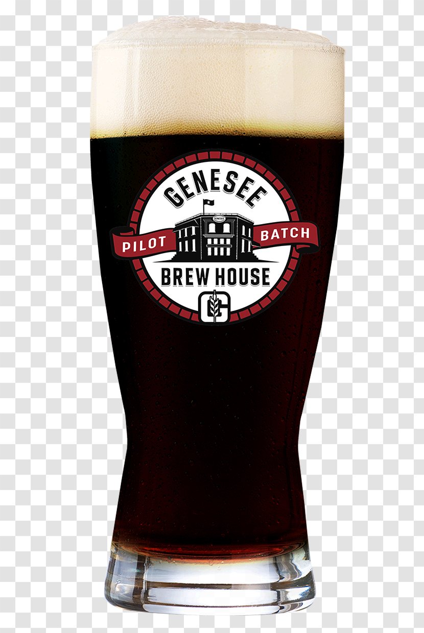 Beer Genesee Brewing Company River Stout Pint Glass Transparent PNG