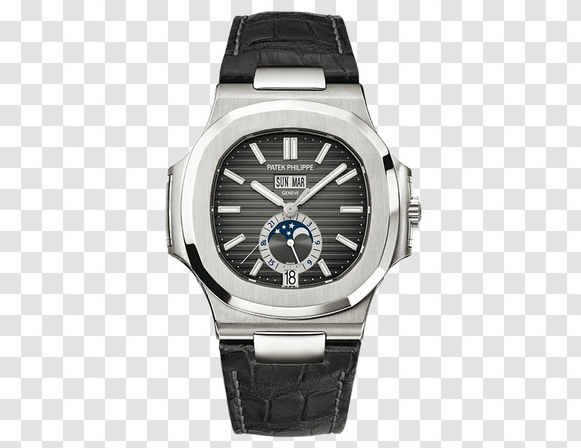 Patek Philippe & Co. Automatic Watch Calatrava Complication - Metalcoated Crystal Transparent PNG