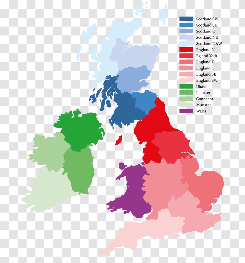 British Isles Domestic Sprinklers Map DNA Haplogroup Transparent PNG