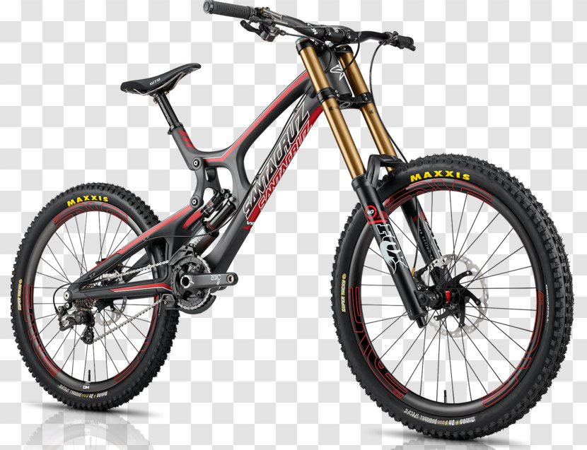 Downhill Mountain Biking Bike Santa Cruz Bicycles - Bicycle Transparent PNG