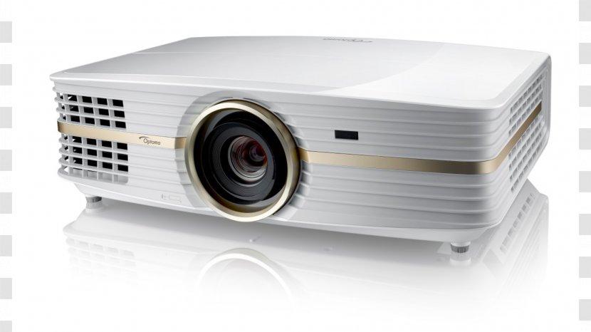 4K Resolution Multimedia Projectors Ultra-high-definition Television Optoma Corporation - Output Device - Projector Transparent PNG