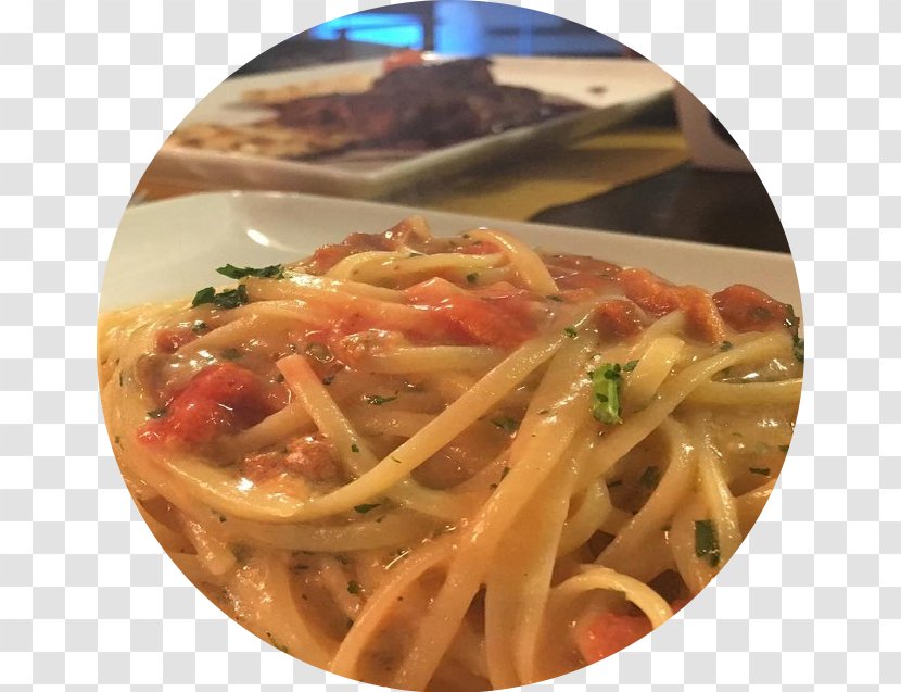 Spaghetti Alla Puttanesca Aglio E Olio Pasta Al Pomodoro Taglierini Carbonara - Food - Linguini Transparent PNG