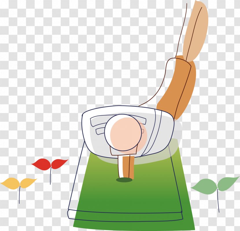 Golf Club Ball - Table - Vector Transparent PNG