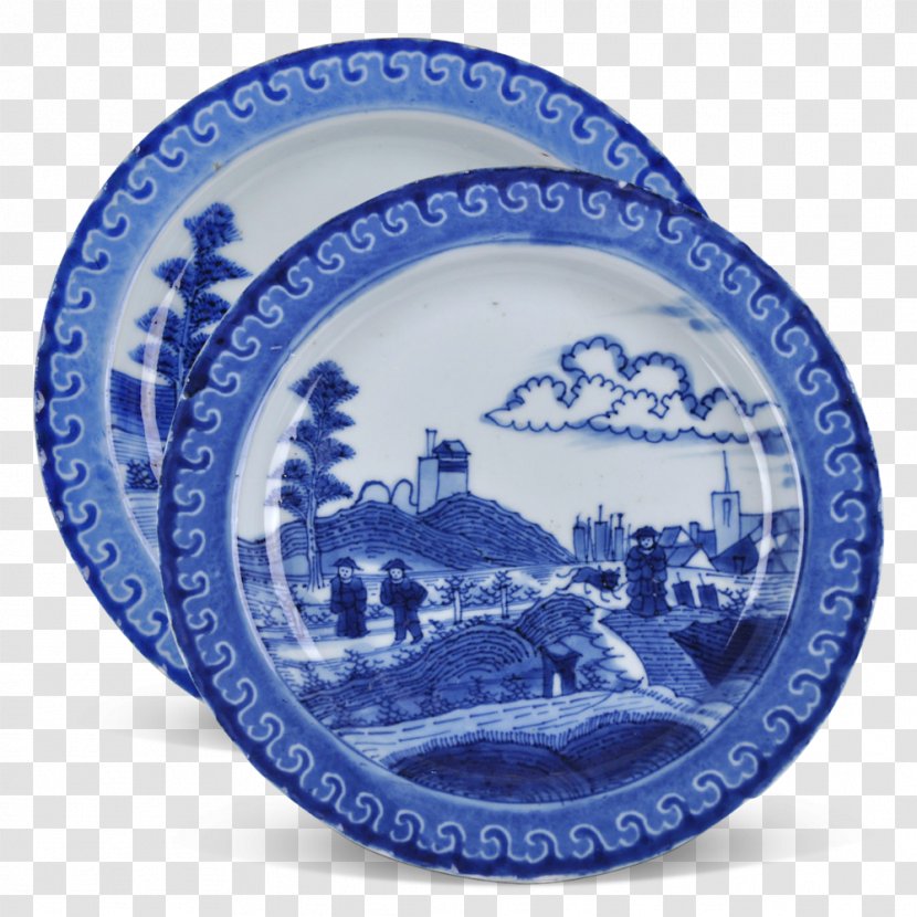 Porcelain Tableware Ceramic Plate Blue And White Pottery - Chinese Export - Yixing Transparent PNG