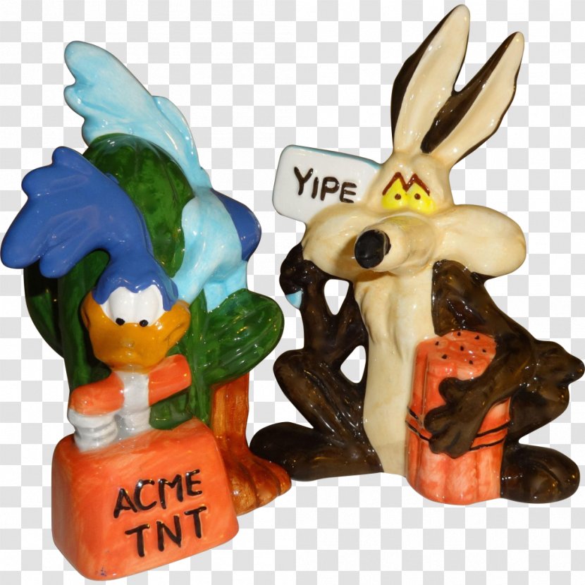 Figurine - Rabbit - Wile Coyote Transparent PNG