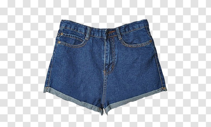 Bermuda Shorts Denim Jeans Pocket - Active Transparent PNG