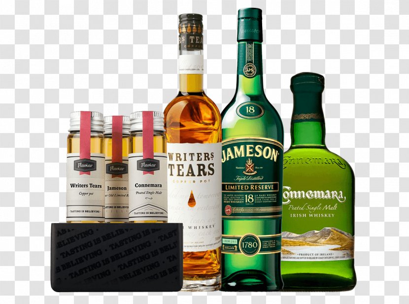 Jameson Irish Whiskey Liquor Blended - Rum - Writers Tears Transparent PNG