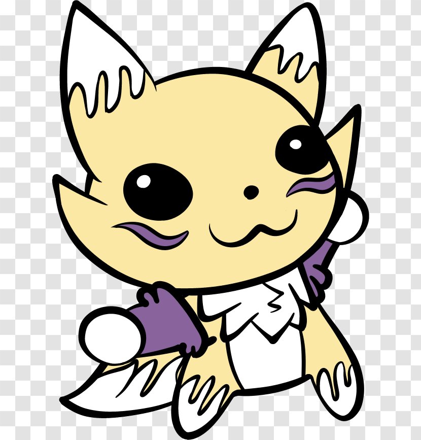 Whiskers DeviantArt Drawing Renamon - Watercolor - Infertility Transparent PNG