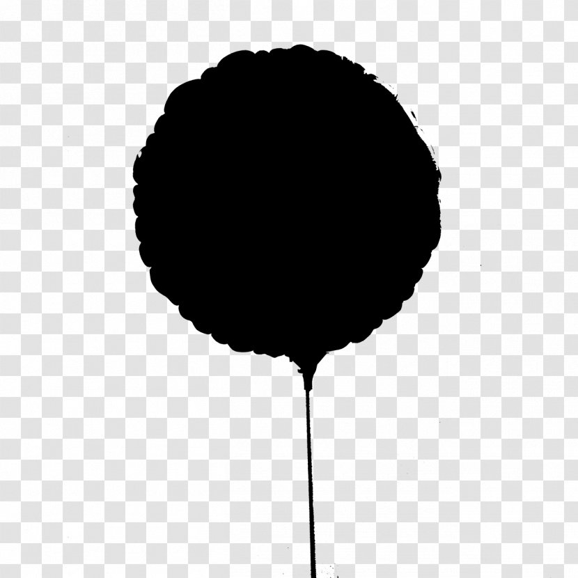 Silhouette Black Clip Art Parachute Typeface - M Transparent PNG