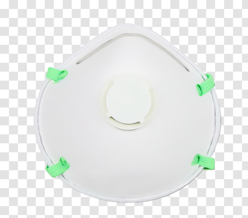 White Green Ceiling Headgear Circle Transparent PNG